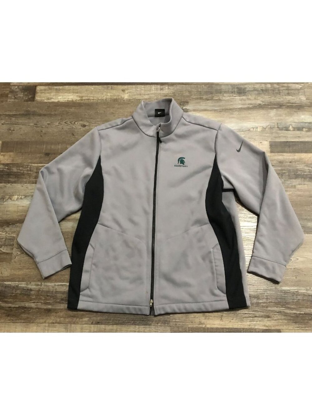 Nike Therma Fit Michigan State Spartans Mens XL Full Zip Jacket